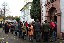 Ankunft an der Ev. Kirche Gemünd (Foto: Braun)